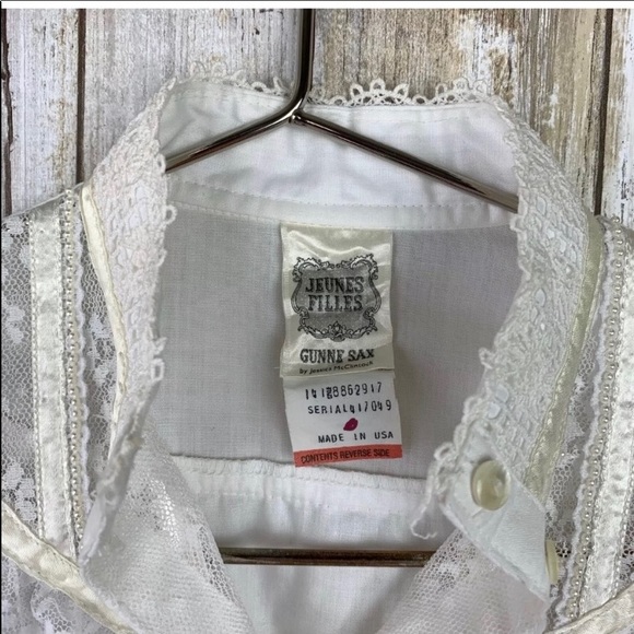 🤍 Vintage Gunne Sax blouse | XXS - Picture 15 of 15